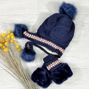 🥰WB Sherpa Lined Hat with Mix Match Hand warmers